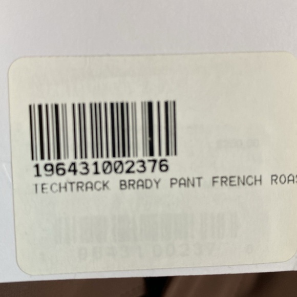 Tom Brady Golf Structured Techtrack Pants in French Roast size 30 - Picture 11 of 13